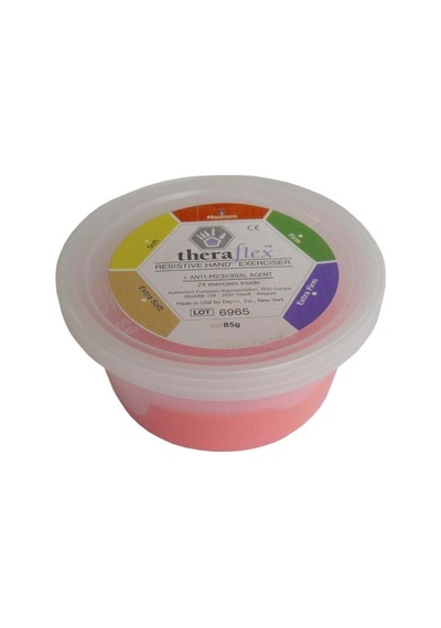 Theraflex Putty El Egzersiz Hamuru Kırmızı Renk 85 Gr