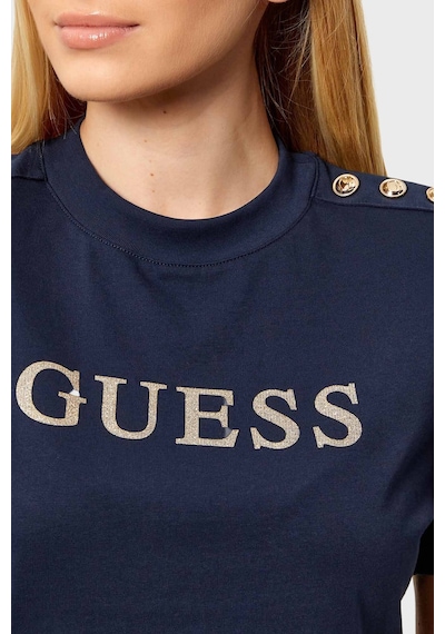 Guess Bayan T Shirt W6gı06 K3018 G7p1 Lacivert Lacivert