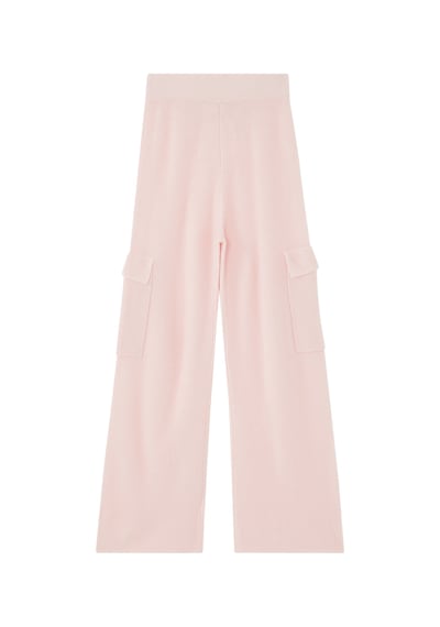 Izaak Azanei Şık Cargo Pantolon Light Pink