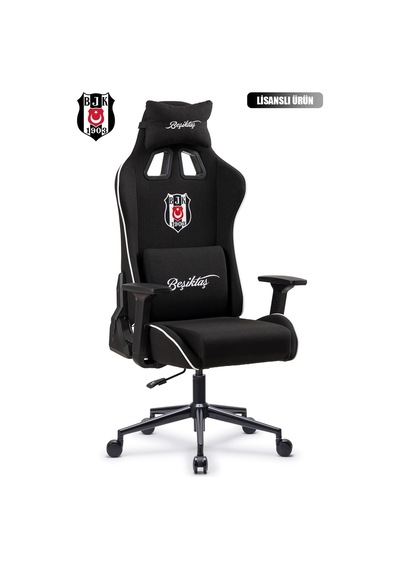 Fanchair X Beşiktaş Goal Siyah Kumaş Lisanslı Oyuncu Koltuğu-70