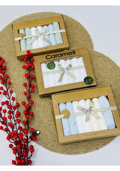 Caramell 7lı Agız Sılme Mendılı 3 Paket Mö269