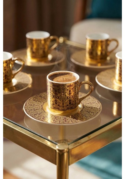 Acar Royal Wınton 6 Lı Kahve Fincan Takımı Mgl-09467 çok renkli