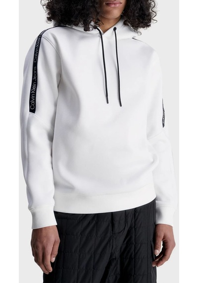 Calvin Klein Erkek Sweat J30j323429 Yaf Beyaz
