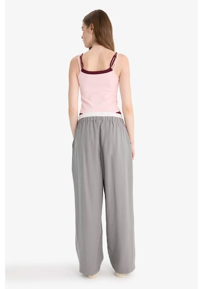 Defacto Baggy Fit Çift Cepli Normal Bel Standart Boy Tensel Pantolon F9743ax25hsgr394 Gri Defacto Baggy Fit Çift Cepli Normal Bel Standart Boy Tensel Pantolon F9743ax25hsgr394 Gri