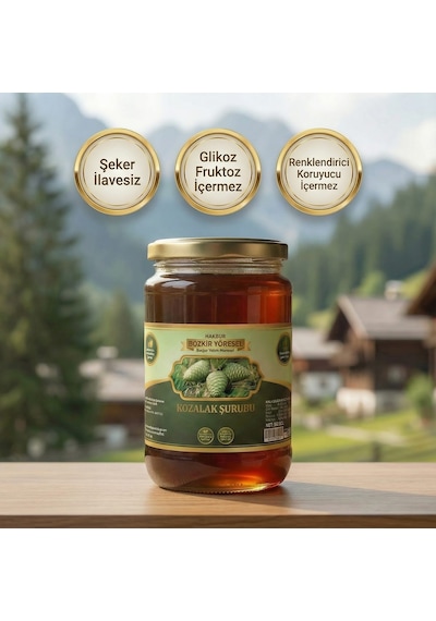 Bozkır Tahin Merkezi Doğal Katkısız Kozalak Köy Şurubu 660 G