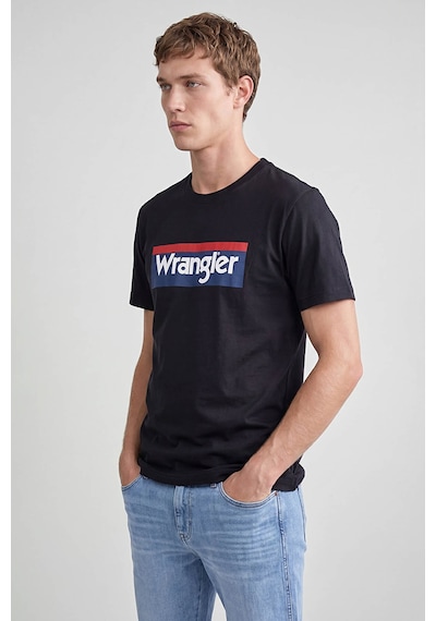 T-shirt Wrangler W2610069003 Antrasit