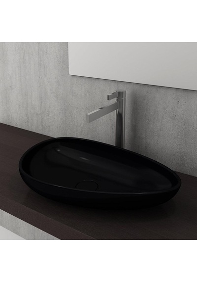 Bocchi Etna Çanak Lavabo 58 CM Parlak Siyah 1114-005-0125