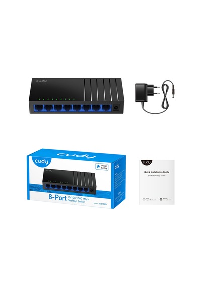 Cudy Gs108d - 8-port Gigabit Desktop Switch