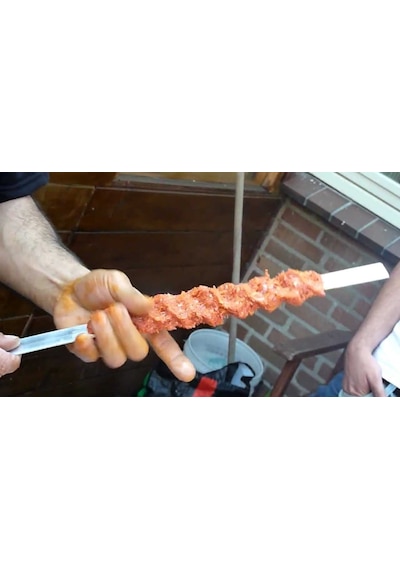 Paslanmaz Çelik Adana.Urfa Kebap Şiş 5Adet 50Cm