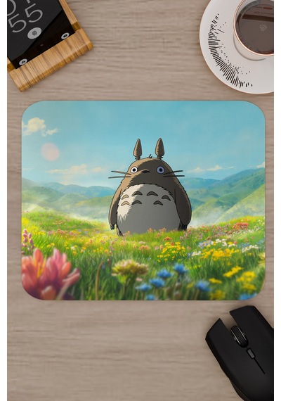 Miyazaki Anime V3 - 22x18 Gaming Kauçuk Kaymaz Taban Mouse Pad Fare Altlığı