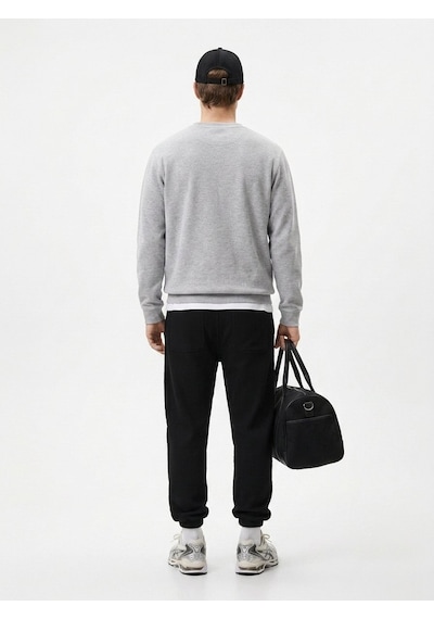 LTB Regular Fit Basic Siyah Eşofman