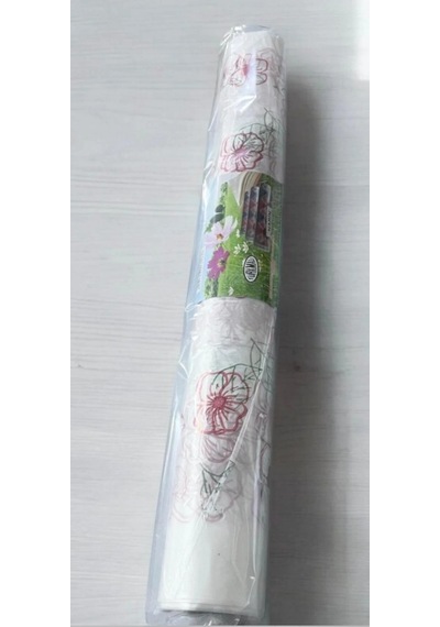 Masa Örtüsü Tek Kullanımlık Sofra 90 Cm X 50 Metre Şeffaf Desenli Naylon Sofra 3 Paket Toplam 150 Me Karışık