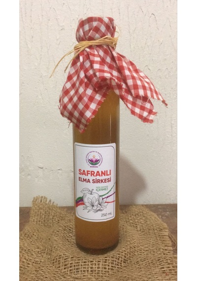 Bizimora Safranlı Elma Sirkesi 250 Ml