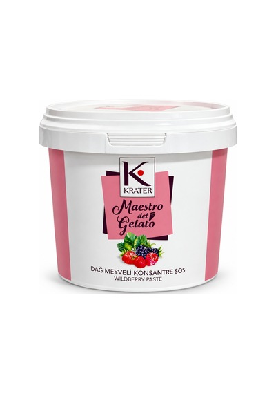 Krater Maestro Del Gelato Dağ Meyveli Konsantre Sos 3 Kg