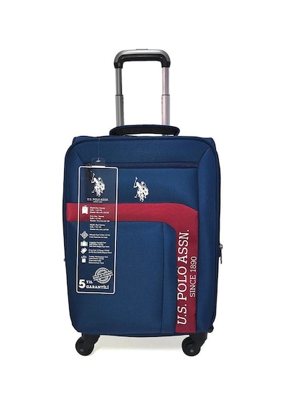 U.s. Polo Assn. Lacivert Kumaş Unisex Kabin Boy Valiz Plvlz212 001