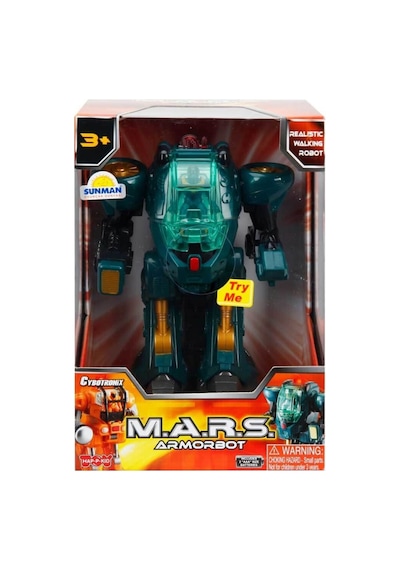 M.a.r.s Sesli Ve Işıklı Zırhlı Robot 44 Cats