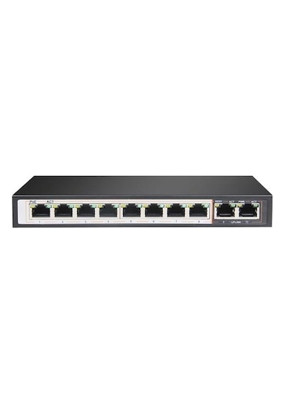 D-lınk 10port 120w Full Poe Dgs-f1010p-e/e Gıgabıt 2x-uplınk Yönetilemez Poe Switch