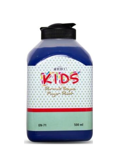Artdeco Parmak Boyası 500ml Mavi - 3 Adet Mavi