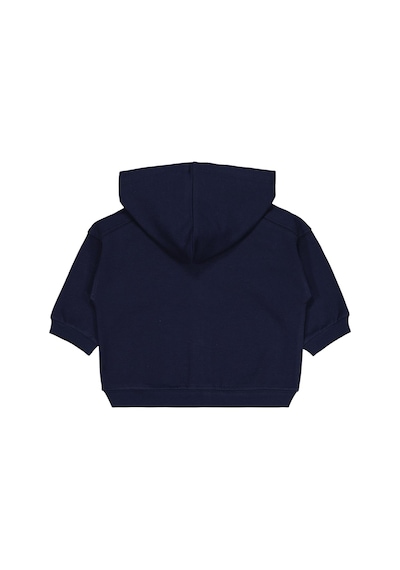 Civil Baby Civil Basic Timeless Kapüşonlu 6-18 Ay Hırka - Lacivert