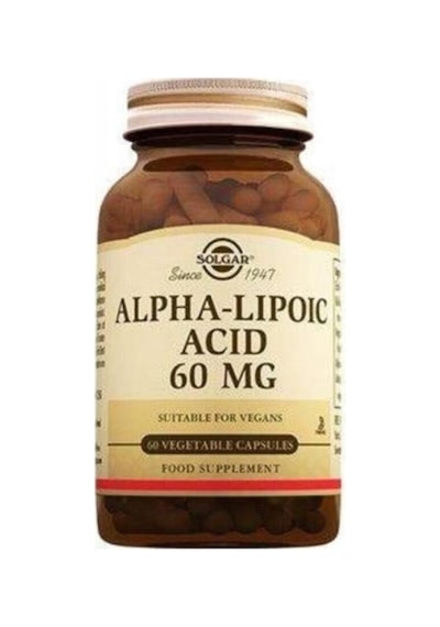 Solgar Alpha Lipoic Acid 60 Mg 60 Kapsül