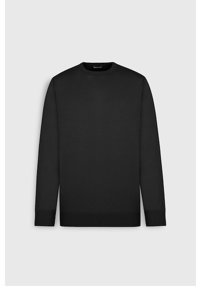 AC&Co / Altınyıldız Classics Erkek Sıyah Yünlü Sıcak Tutan Standart Fit Normal Kesim Bisiklet Yaka Triko Kazak Siyah AC&Co / Altınyıldız Classics Erkek Sıyah Yünlü Sıcak Tutan Standart Fit Normal Kesim Bisiklet Yaka Triko Kazak Siyah