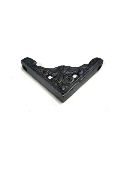 Jenerik Antika Tarz Dekoratif Pirinç Köşe Süsü - 58x58 Mm, Oksit