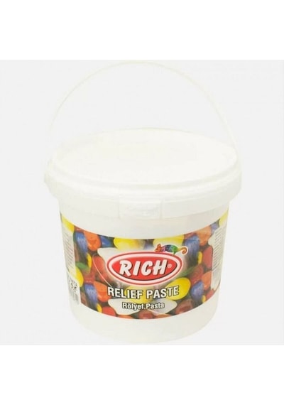 Rölyef Pasta Beyaz 1200gr / 00656