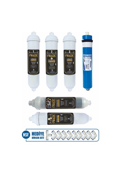 Createc 10 Aşamalı Master Membranlı Coconut Bazlı Multimineralli