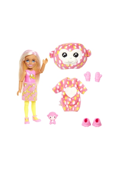 Barbie Cutie Reveal Bebekler Chelsea Tropikal Orman Serisi HKR14