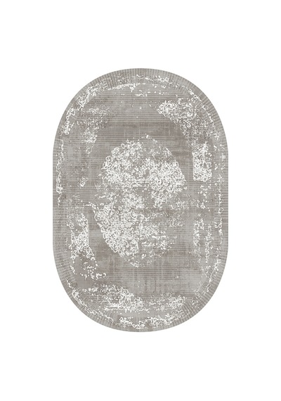Rovigo Home Dijital Baskı Yıkanabilir Kaymaz Taban Oval Salon Halısı RVG7273-SD312 Çok Renkli
