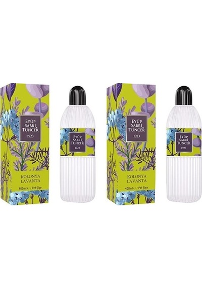 Eyüp Sabri Tuncer Lavanta Kolonyası Pet Şişe 2 x 400 ML
