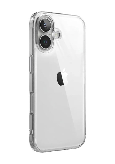 Apple Uyumlu  iPhone 17 Lüx Şeffaf Silikon - Şeffaf