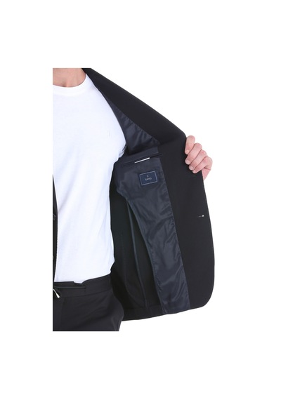 Hatemoğlu Performans Suit Siyah Slim Fit Takım Elbise
