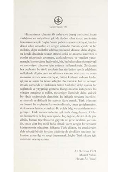 Zincire Vurulmuş Prometheus: Hasan Ali Yücel Klasikler Dizisi