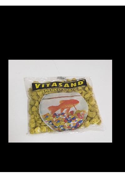 Vitasand Akvaryum Ve Fanus Çakıl Taşı 350 Gr Yeşil Renk