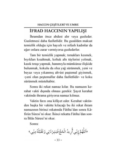 Hacc Ve Umre Ahkamı - Cübbeli Ahmet Hoca