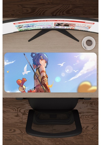 Xiangling Genshin Impact Anime Oyuncu V2 - 70x30 Xl Gaming Mouse Pad Fare Altlığı