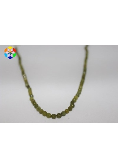 Peridot (Zebercet) Taşı Faset Kesim Dizi 4Mm