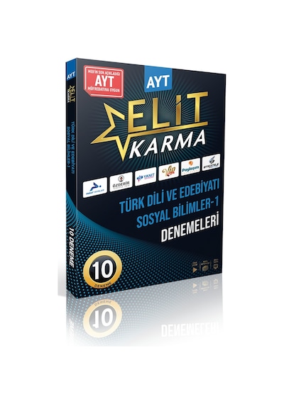 Elit Karma 2023 Ayt 1.dönem Edebiyat-sosyal Bilimler-1 Denemeleri