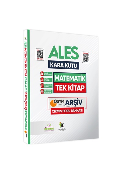 Ales Matematik Tek Kitap Ve Geometrinin Kara Kutusu Konu Ö.d.Çözümlü Çıkmış Soru Bankası Seti