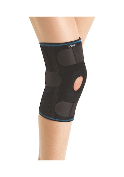 Patella Flexible Destekli Ligament Destekli Dizlik Menisküs Ameliyat Sonrası Siyah