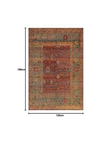 Rubby Kadife Kaymaz Pamuk Tabanlı Yıkanabilir Antibakteriyel Salon Halısı 120x180 Genel