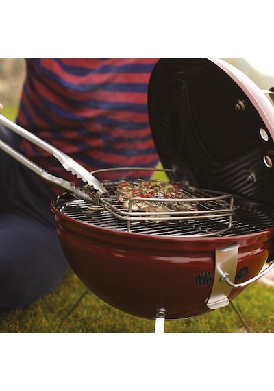 Weber Smokey Joe Premium Crimson Kırmızı 37 Cm Kömürlü Mangal 1123004