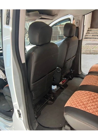 Citroen Berlingo 2009 2017 Arası Uyumlu Arka Sırt Arka Oturma 2+1
