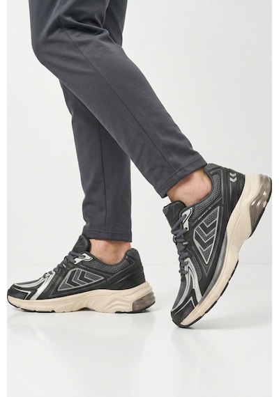 Hummel Siyah Gri Fileli Hafif Esnek Unisex Spor Ayakkabı 900794 Hml Performance 700 Siyah - Gri