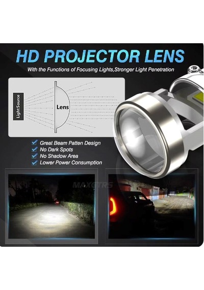 H4 Mercekli Led Xenon