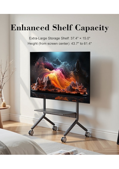 Nb North Bayou Nb P150 Motorlu - Kumandalı 75-90" Profesyonel Tv Standı