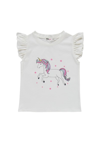 Civil Girls Unicorn Baskılı 2-5 Yaş Takım - Lila Mor Civil Girls Unicorn Baskılı 2-5 Yaş Takım - Lila Mor