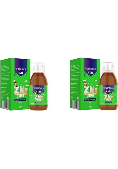 Venatura Kids Çinko Şurup 100 Ml 2 Adet