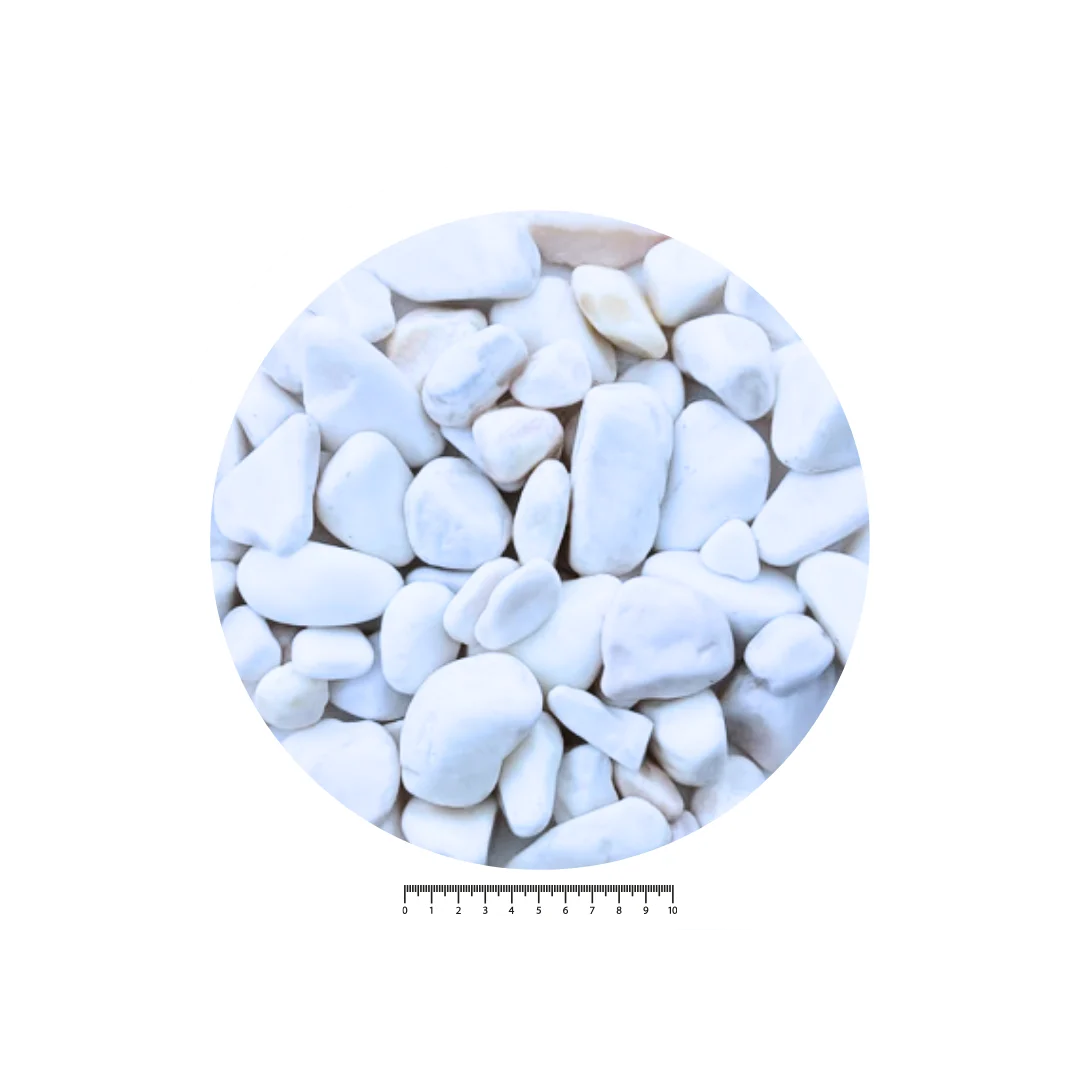 20-40 Mm Dolomit Beyaz Tamburlu Çakıl 10 Kg